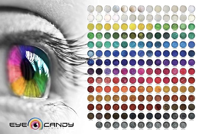 Eye Candy Premium Mica Powder Pigment “Galactic Ghost Gold” (25g) Multipurpose DIY Arts and Crafts Additive | Woodworking, Bath Bombs, Resin, Paint, Epoxy, Soap, Nail Polish (Galactic Ghost Gold, 25G)