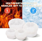 4pcs Large Flower Silicone Candle Molds,Reusable 3D Mold for Soap, Baking, Chocolate, Ice, Wax Resin Crafts, Rose Lotus Hibiscus Peony, Non-Stick, Easy Release Clean, DIY Gift for Bakers