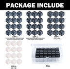 48 Pieces MTG Dice Counters Bulk Ability Keyword Counters Life Counter 1/+1 counters,6 Sided Dice Set for Tabletop Games,MTG, TCG, Card Games Accessories (48 Pieces)