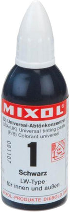 Mixol Universal Tints, Black (01) 20ml