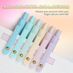12 Pcs Gel Pens 0.5mm Quick Dry Black Ink Pens Fine Point Smooth Writing Pens, Cute Office and School Supplies Gifts for Women Teacher Students (12 Pcs Ombre Gold)