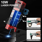 TTS-10 PRO 10000mW Laser Engraver Machine Usongshine 12Pcs DIY Unfinished Wooden Tool Engraving Machine for Usongshine Nema 17 Stepper Motor 42BYGH 500mm Honeycomb Laser Bed (10W)