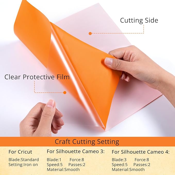 HTVRONT HTV Heat Transfer Vinyl -13 Pack HTV Vinyl Sheets, 12" x 10" Iron on Vinyl for T Shirts, 10 Assorted Premium Colors Heat Transfer Vinyl for All Cutting Machines