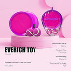 EVERICH Upgraded Toss and Catch Ball Game Set - Indoor and Outdoor Games for Kids 3-12, Beach Sand Pool Water Toy Includes 2 Paddles 2 Sticky Balls, Great Birthday Easter Gifts for Boys Girls