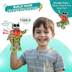 Smartivity Electro Play Lab for Kids Ages 8, 9, 10, 11, 12, 13, 14 Years Old I Electricity Kit with 9 Circuits Experiements & DIY Robot | STEM Science Project Kit | Birthday Gift for Boys & Girls