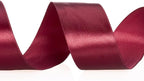 1 1/2 Inch Wine Red Solid Satin Ribbon, 50 Yards Craft Fabric Ribbon for Gift Wrapping Floral Bouquets Wedding Party Decoration