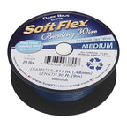Soft Flex 49 Strand Beading Wire - Medium 0.19 Diameter - 30 Feet Nylon Design Wire