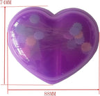 YICBOR Magnetic Pin Cushion with 20pcs Sewing Pins, Heart Magnetic Pins Holder for Storage Sewing Quilting