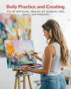Canvas Boards for Painting 48 Pack 11x14 Inch Blank Canvas Panels, 100% Cotton Art Supplies for Acrylics Oil Watercolor Tempera Paints