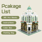 ZenithFlow Street View Building Blocks Kit, Gem Store Mini Blocks Construction Toys European Architecture Model House Store Building Set, Idea Gifts Home Decoration Collection for Adults 3115 PCS