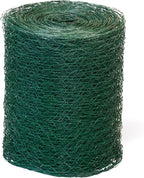 SLS SUPPLY FLORA - Green Florist Netting, Customizable Floral Wire, Steel Wire Mesh Roll, Versatile and Durable Garden Netting, Essential Floral Arrangement Supplies, 12 inches x 150 feet