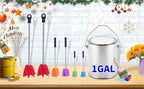 3 Sizes/6 Pack Paint Mixer,11.8 Inch, 1 Gallon Paint Mixer for Drill, Resin Mixer, Epoxy Mixer, Paint Stirrer for Drill, Drill Mixer Attachment, Epoxy Resin Mixer, Drill Paint Mixer