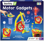 Smartivity 10-in-1 Motor-Powered Gadgets Kit for Kids Ages 6, 7, 8, 9, 10, 11, 12 Years Old Boys & Girls | Build 10+ Cool Electronics Projects | Christmas, Birthday Gift for Smart Kids | DIY STEM Toys