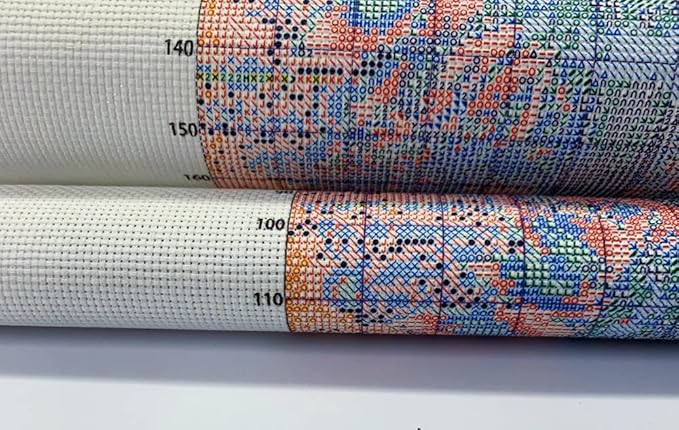 Moohue 14ct Counted Cross Stitch Kits for Adults Winter Animals Birds Printed Stamped Cross Stitch Patterns Kits Cross Stitch Supplies (Winter Animals Birds)