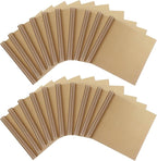Selizo 20 Pack Teflon Sheet for Heat Press, Heat Transfer Press Cover Paper Heat Resistant Transfer Protector Mats for Cricut Iron HTV Vinyl, Sublimation, Baking and Craft