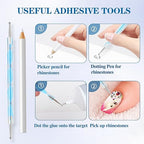 B7000 Glue Clear with Precision Tip，50Ml B7000 Glue Clear for Rhinestones Glue for Crafts, Multipurpose Jewelry Glue for Fabric DIY Craft Makeup Shoes Jewelry Making Nail Art