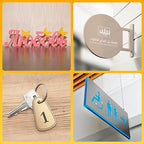 Laser Engraving Blank ABS Double Color Plastic Sheet, 11.8x6.49x0.05 inch Materials Double Color Plastic Sheet for Interior Signs, Badges, DIY Carving Pack of 12 (12 Color)