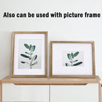 Egofine Pack of 25 White Pre-Cut 5x7 Picture Mat for 4x6 Photo with White Core Bevel Cut Mattes Sets. Includes 25 High Premier Acid Free Mats & 25 Backing Board & 25 Clear Bags