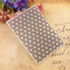 6Pcs Flower Leaf Embossing Folders DIY Craft Paper Card Embossing Template Stencil Paper Card Decorating Mold Plastic Embossing Machine Template for Card Making Scrapbooking Photo Album Decoration