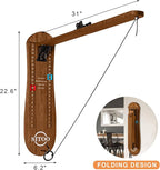 Ring Toss Game for Adults, Outdoors Games, Hook and Ring Game with Foldable Arm