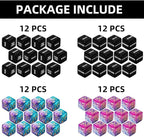 48 PCS MTG Counter Token Dice Abilities Keyword Counters Bulk Creature Stats Buff Magic The Gathering Tokens Dice Set with Bag TCG Card Games Accessories (MTG)