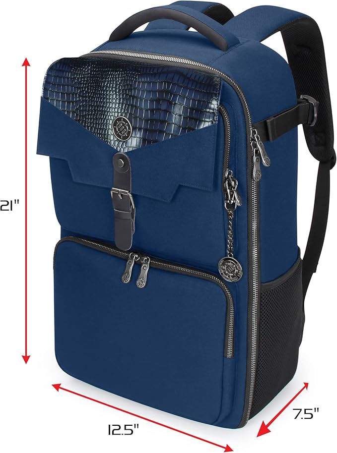 ENHANCE MTG Backpack TCG Card Storage - TCG Backpack for Deck Boxes, Sleeved Cards, Playmats, MTG Accessories