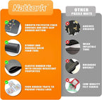 Nattork Jigsaw Puzzle Mat Roll Up，Portable Saver Pad Up to 2000 Pieces，with Non-Slip Rubber Bottom，4 Puzzle Sorting Trays & 1 Storage Bag