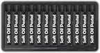 qianshan Soft Oil Pastels Set of 12 Single Colors,Non Toxic,Soft Texture Vibrant and Creamy Oil Crayons Pastels Art Supplies.Black