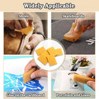 Rubber Cement Eraser, Glue and Residue Eraser Rubber Cement Cleaner for Removing Adhesive Cleaning for Residues - 6PCS