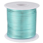 12 Gauge Ice Blue Aluminum Craft Wire (105FT) - Anodized for Jewelry Making, Beading Floral, Plant Gardening, Sculpting & Modeling Craft Wire (Ice Blue #24, 2mm)