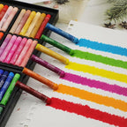 Mont Marte Extra Soft Oil Pastels 72pc, Assorted Bright Colors, Vibrant and Buttery, Versatile Art Pastels for Blending, Layering & Shading, Ideal for Art, Craft, Coloring and Sketching