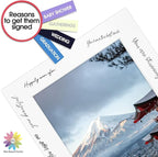 Mat Board Center, Pack of 10, 5x7 for 4x6 Off White Color Mats - Bevel Cut, Acid Free, 4-ply Thickness, White Core - for Pictures, Photos, Framing