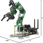 Yahboom Robot Arm Kit 6DOF for Jetson Nano 4GB AI Programmable Electronic DIY Robot Hand Building with Camera for Adults ROS (Nano-DOFBOT Without Nano)