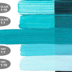 OPEN Slow-Drying Acrylics by GOLDEN, Cobalt Teal, 5 fl oz. tube, Professional Acrylic Paint, Semi-Opaque