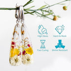 UV Resin 400g Bulk No Odor Upgrade Clear UV Epoxy Resin Hard Fast Cure Resin Kit Jewelry Making Handmade DIY Craft Decoration Coating