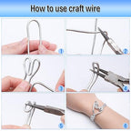 3mm Craft Wire for Sculpting, 52 Ft Aluminum Bendable Thick Metal for Bonsai Trees, Floral Armature, Weaving, Wrapping, Clay Models, Dolls, DIY Jewelry Making (9 Gauge Thickness)