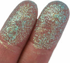 Premium Diamond Mica Powder Pigment- for Epoxy, Resin, Soap, Paint, Woodworking, Acrylic Pouring, Bath Bombs, Fishing Lures - DIY Arts and Crafts Additive (Diamond Turquoise Green)