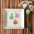 CHGCRAFT 4 Pcs Graffiti Grid Polymer Clay Texture Sheets Abstract Squares Silicone Texture Stamp Seamless Pattern Modeling Pattern Pad Sheets for Jewelry and Earrings Tools, 5.5x5.5 inch