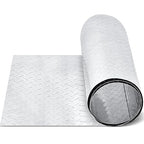 Diamond Plate Sheet Metal Heavy Duty Tread Aluminum Sheet Diamond Tread Plate for Wall Covering, Cargo Trailer, RV and More(24 x 96 Inch,Silver)