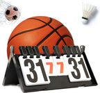 Portable Digital Scoreboard, Ping Pong Score Keeper Scoreboard for Tennis Soccer Football Sports, Sports Supplies Score Board for Games, Best Coaches Gifts Idea for Men, Boys