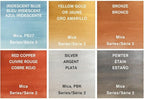 Winsor & Newton Cotman Watercolor Paint Set, 6 Metallic Colors, 8ml (0.27-oz) Tubes