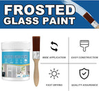Door and Window Shading Frosted Glass Paint, Frosted Glass Spray Paint, Frost Spray Paint for Glass, Frosted Glass Paint Door Window Shading Frosted Glass Paint Matte Hazy Frost (1Pcs)