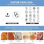 Custom Electric Branding Iron for Wood, Adjustable Temperature Wood Branding irons Personalized Wood Burning Letter Stamp for Leather Woodworking Tool, Handcraft & Wedding Gifts(2Inches)