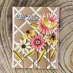 Lapoo Flowers Metal Cutting Die for Scrapbooking - Durable, Cut Stencils for DIY Scrapbook Photo Album Decorative Paper Card, Card Making Supplies, Embossing (Flowers in Clusters 4.8 x 4.5 in)
