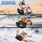 STEM Robotics Kit for Kids Ages 8-12 8-14+, 5-in-1 Remote/APP Control Coding Robot, Educational Engineering Building Toys with Programming, Science Projects Great Gift for Boys & Teens