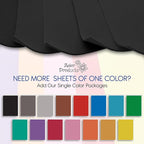 Black EVA Foam Sheets for Crafts, 15 Pack, 9 x 12 Inch, 2mm Thickness – Ideal for DIY Arts and Crafts, Foam Paper for Kids, Cosplay and Costumes