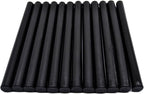 Black Large Sealing Wax Sticks for Hot Melting Glue Gun - Pack of 12 - Homemade Wax Seals for Thanks Card Envelope, Event Party Invitation, Hallowen Decors