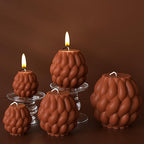 3 Pack Spiral Ball Cylinder Soap & Candle Mold - Silicone 3D Molds for Candy & Home Decor - Resin Casting & Making Molds