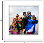 12x12 Mat for 8x8 Photo - Precut White on White Double Mat Picture Matboard for Frames Measuring 12 x 12 Inches - Bevel Cut Matte to Display Art Measuring 8 x 8 Inches - Acid Free ONE MAT