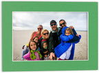 8x10 Mat Bevel Cut for 5.5x8.5 Photos - Acid Free Bright Green Precut Matboard - For Pictures, Photos, Framing - 4-ply Thickness